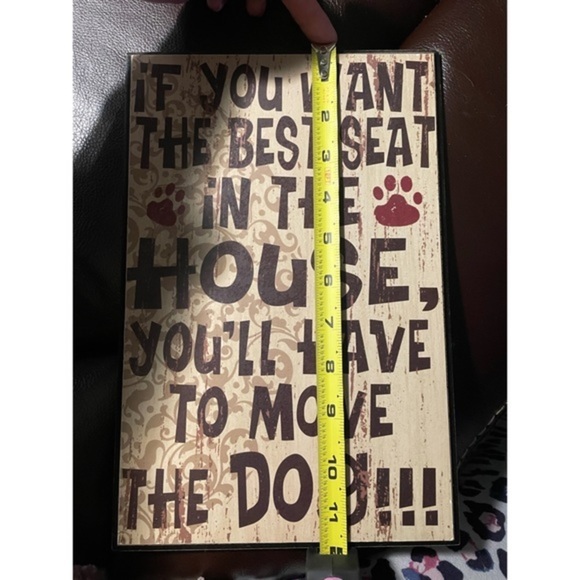 Fur Animal Dog Room Home Decor Rustic Sign - Picture 3 of 3